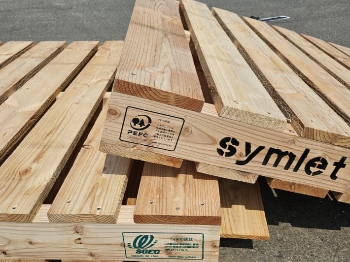 森林認証木材使用